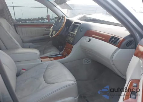 2003 Lexus Ls 430 from USA, damaged, VIN JTHBN30F730120882